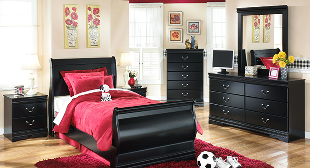 Huey Vineyard Twin Sleigh Bed